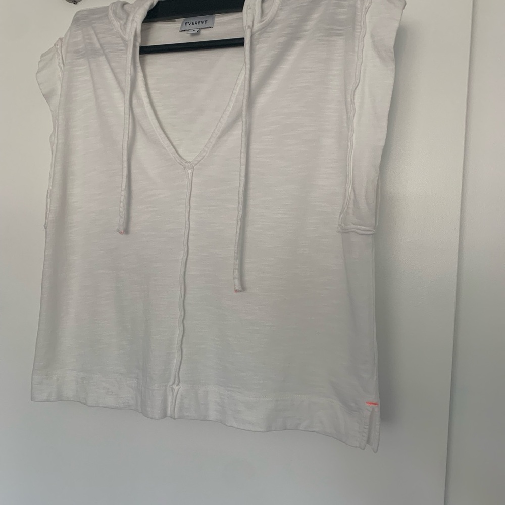 Evereve White Sweatshirt Cozy Essential